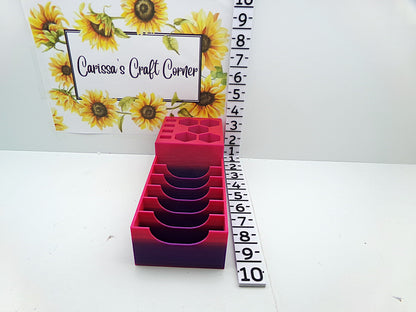Pen, Tweezer & Assorted Putty Holder