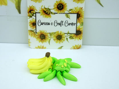 3d printed Fruit Themed Spider Cover Minders