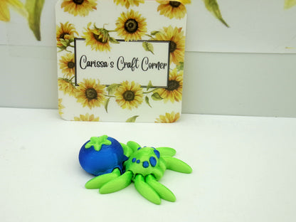 3d printed Fruit Themed Spider Cover Minders