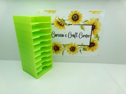 Minimal Space Diamond Art Club Drill Tray Storage Box (DAC)