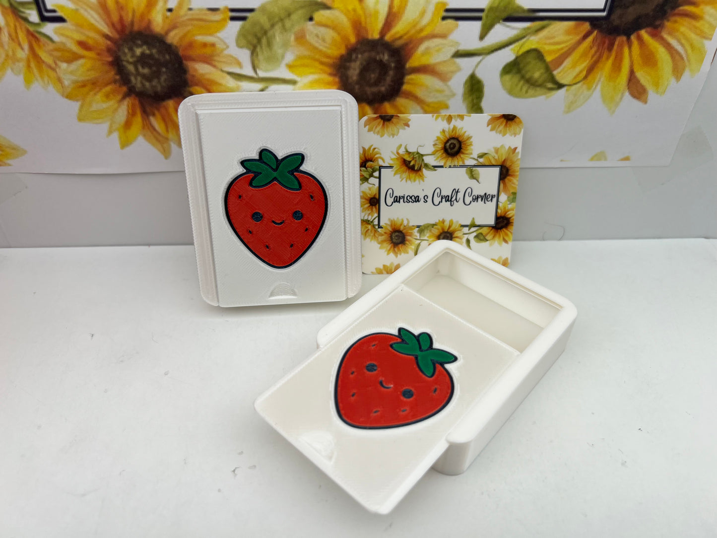 Strawberry Pen Holder and pals
