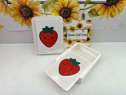 Strawberry Pen Holder and pals