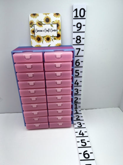 Minimal Space Trabricks Tray Storage Tower