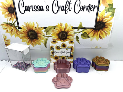 Paw Print TrashPot / Cover Minder