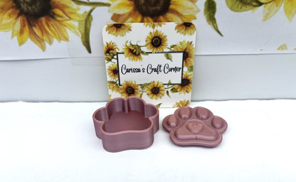 Paw Print TrashPot / Cover Minder