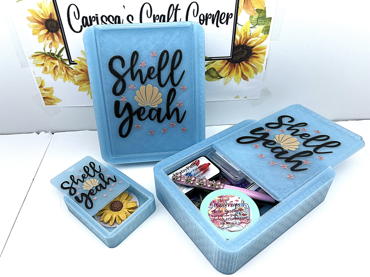 Shell Yeah Putty pal Box Super sized  Or Regular