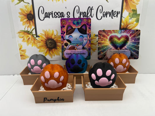 Cat Paw in Box Treasure Quest Card Holder