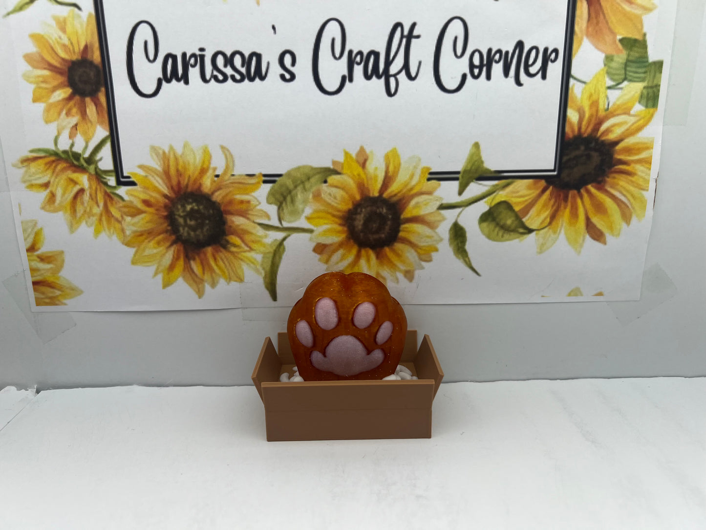 Cat Paw in Box Treasure Quest Card Holder