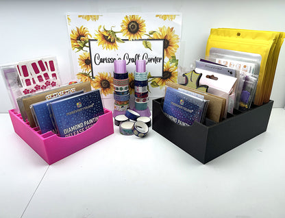 Recipe Box Style Release Paper Holder