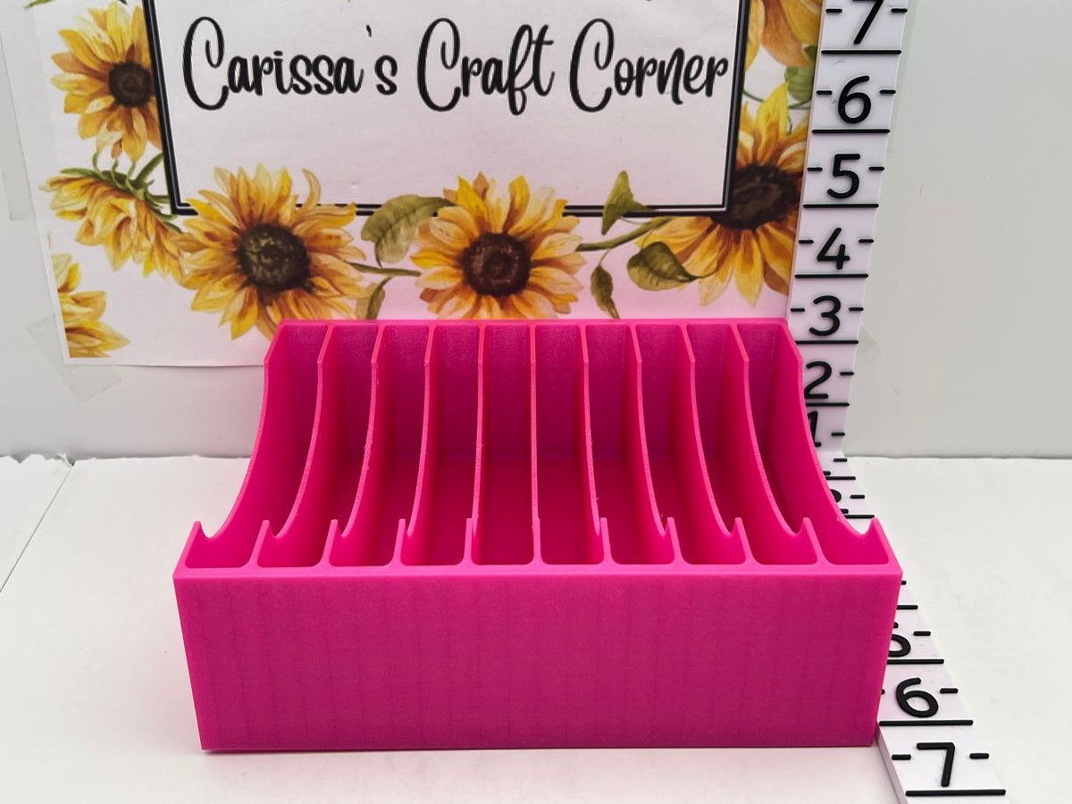 Recipe Box Style Release Paper Holder