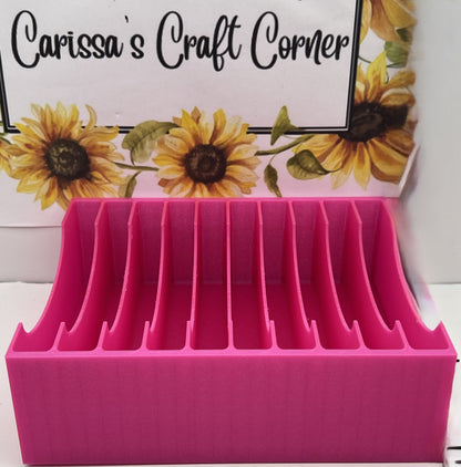 Recipe Box Style Release Paper Holder