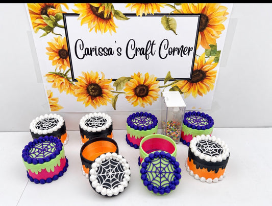 SpiderWeb Cake  Trash Drill Pot  Coverminder 🕸️🕷️🕸️🕷️🕸️