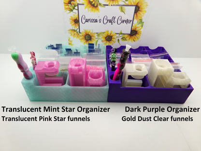 Diamond Painting Drill Baggy & Funnel Organizer